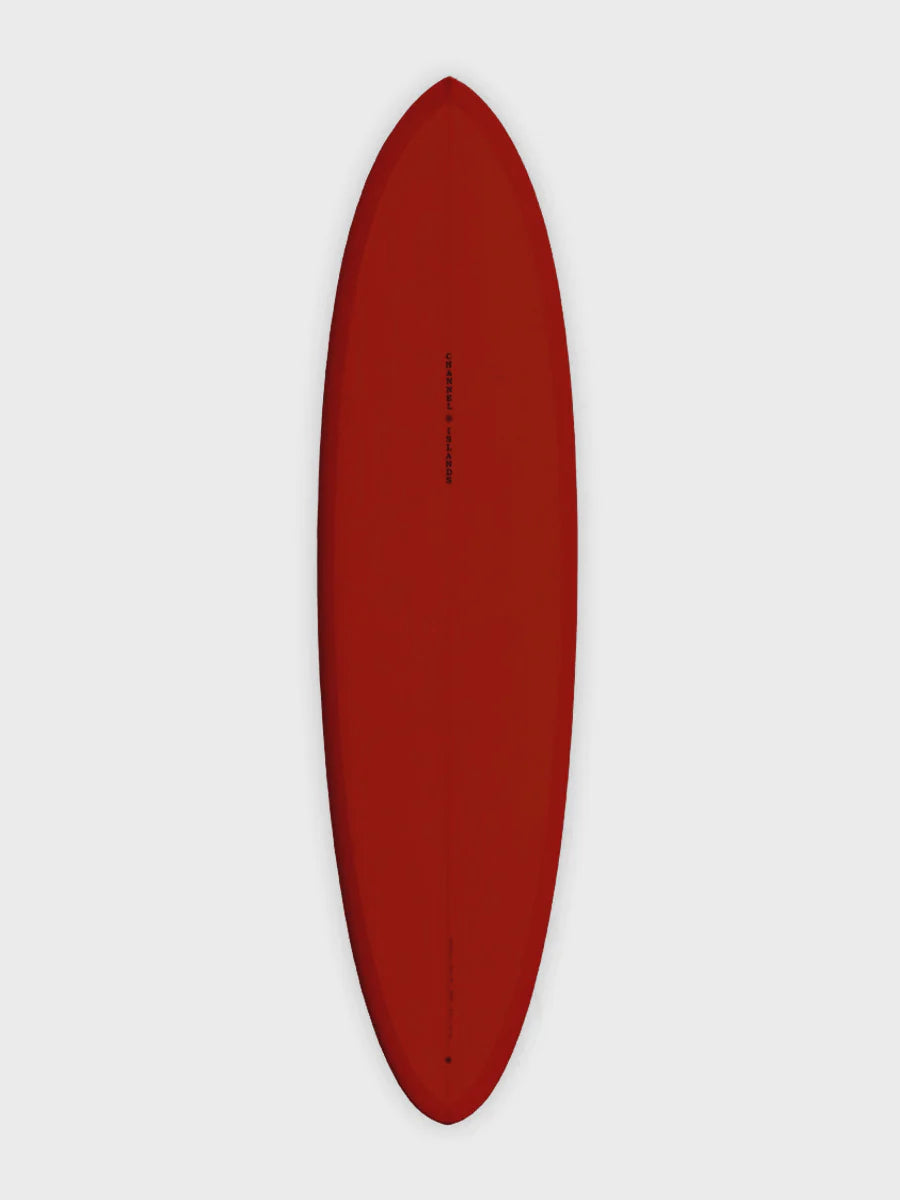 7'2 Ci Mid Dent bottom & scratches color RED