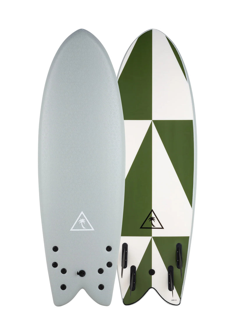 5'8" Fish Heritage - Quad Fin