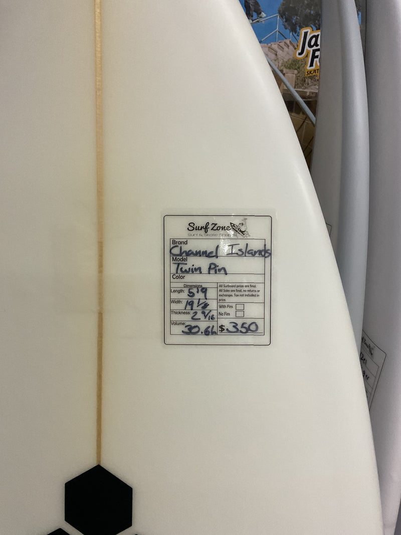 5'9 CI Twin Pin