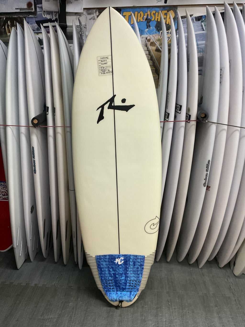 5'8 Rusty Dwart