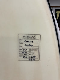 6'4 Firewire Sunday