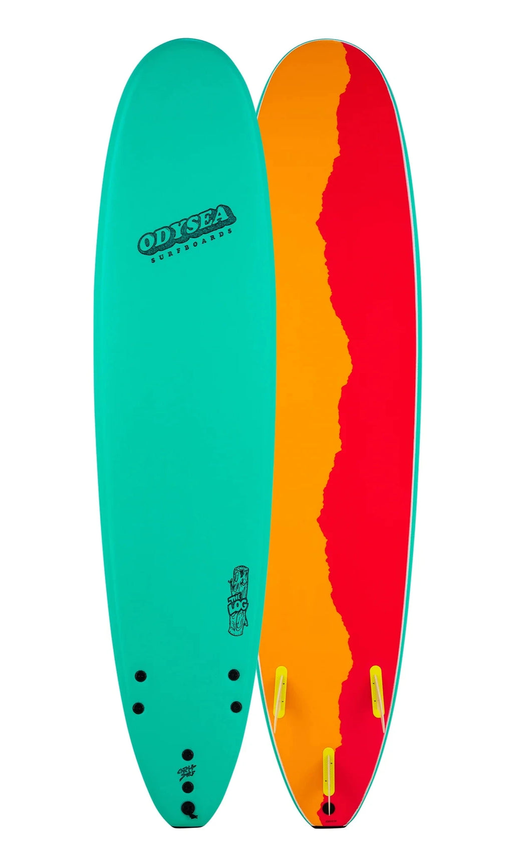 8'0  Log Turquoise