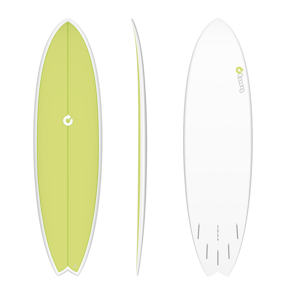 6'10 Torq Mod Fish Lime