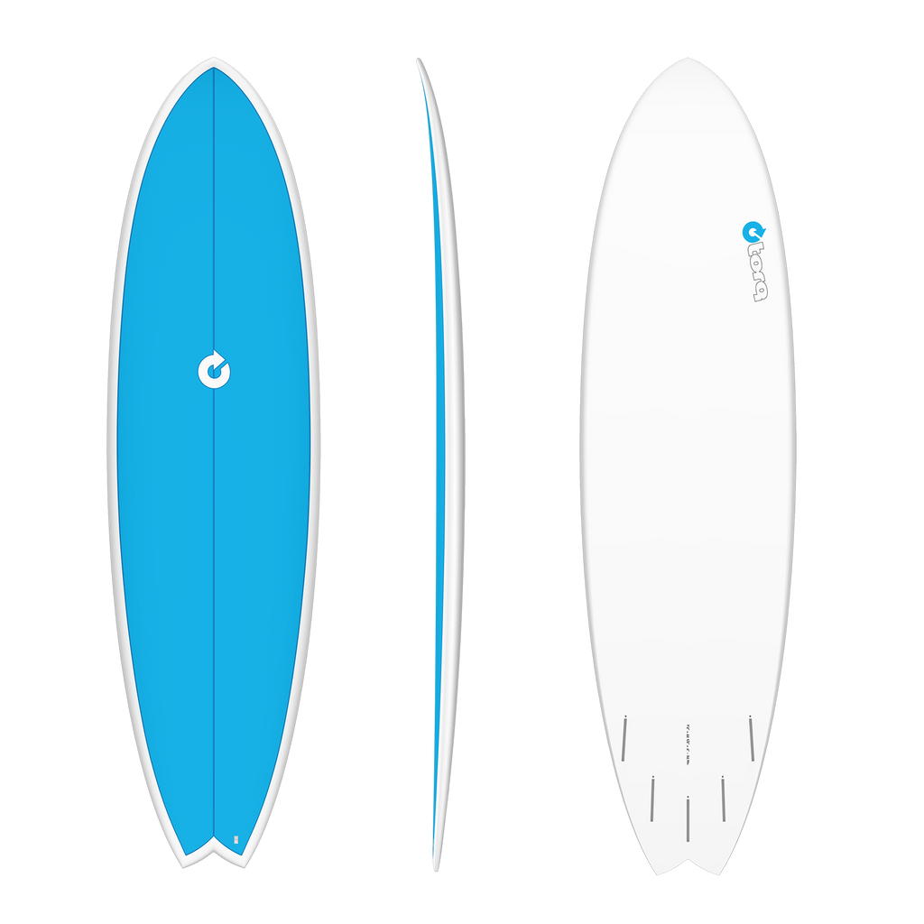 7'2 Torq Mod Fish Electric Blue