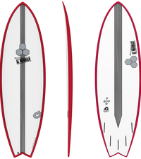 5'10 Channel Islands Pod Mod red