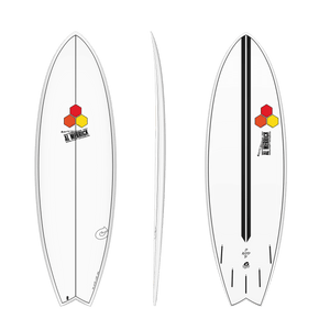 5'6 Channel Islands Pod Mod White