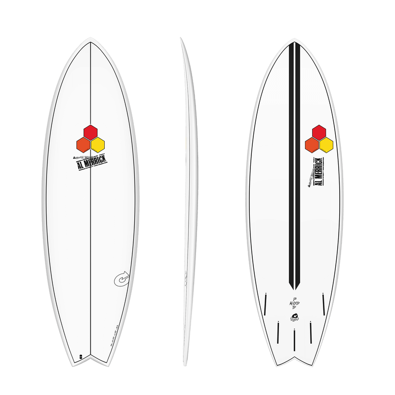 5'6 Channel Islands Pod Mod White