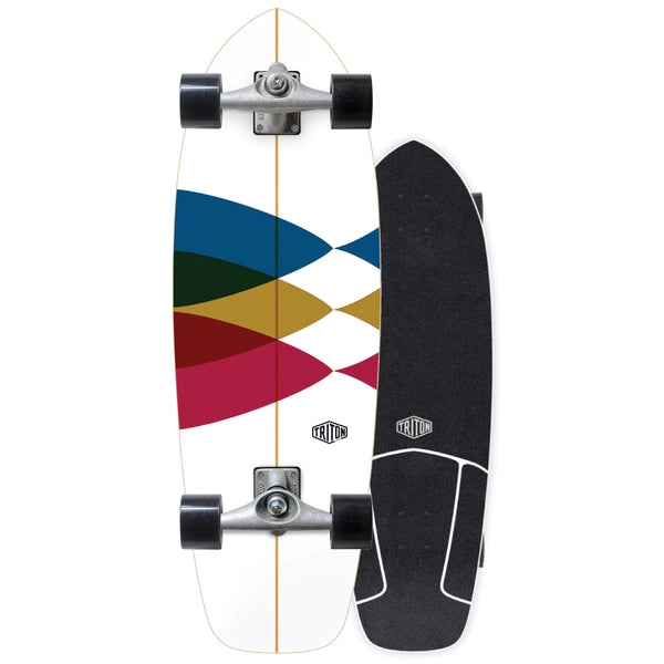 Triton x Carver 30" Spectral Surfskate Complete