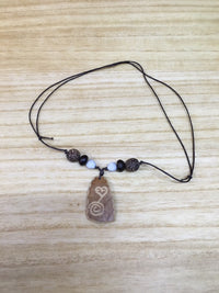 Carlos Creations: Hand Carved Coconut wood Neckless