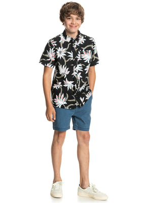Mystic Beach Short Sleeve Shirt Boy's 8-16 (KVJ6)